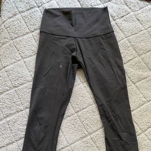 Black Cropped Leggings